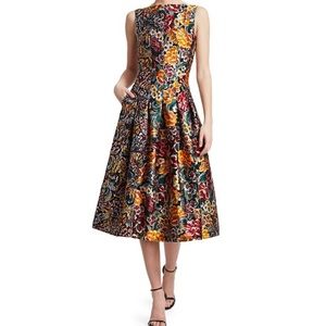 Oscar de la Renta Jacquard Dress✨